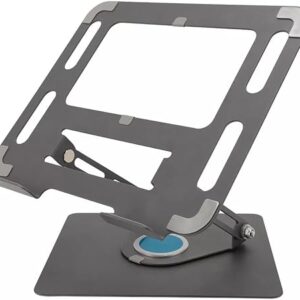 Adjustable Laptop Stand with 360° Rotating Base
