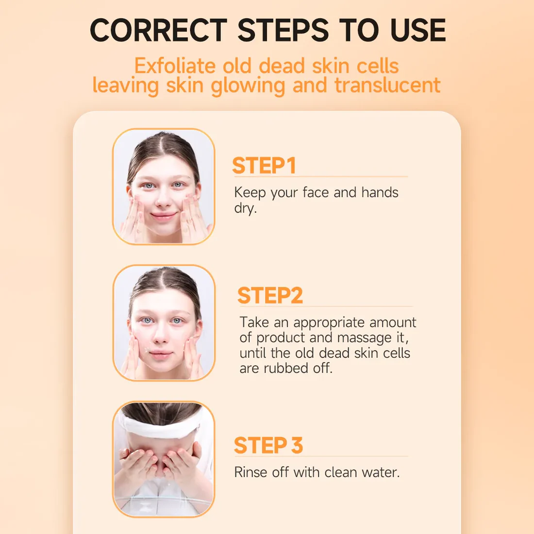 Orange Exfoliating Brightening Gel - Image 2