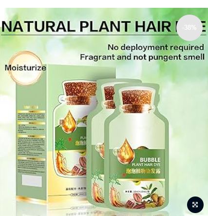 Natural Plant Hair Dye Shampoo - Image 2